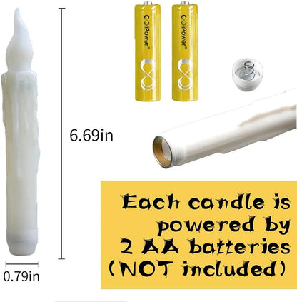 BooGlow™ Floating Candles with Wand Remote