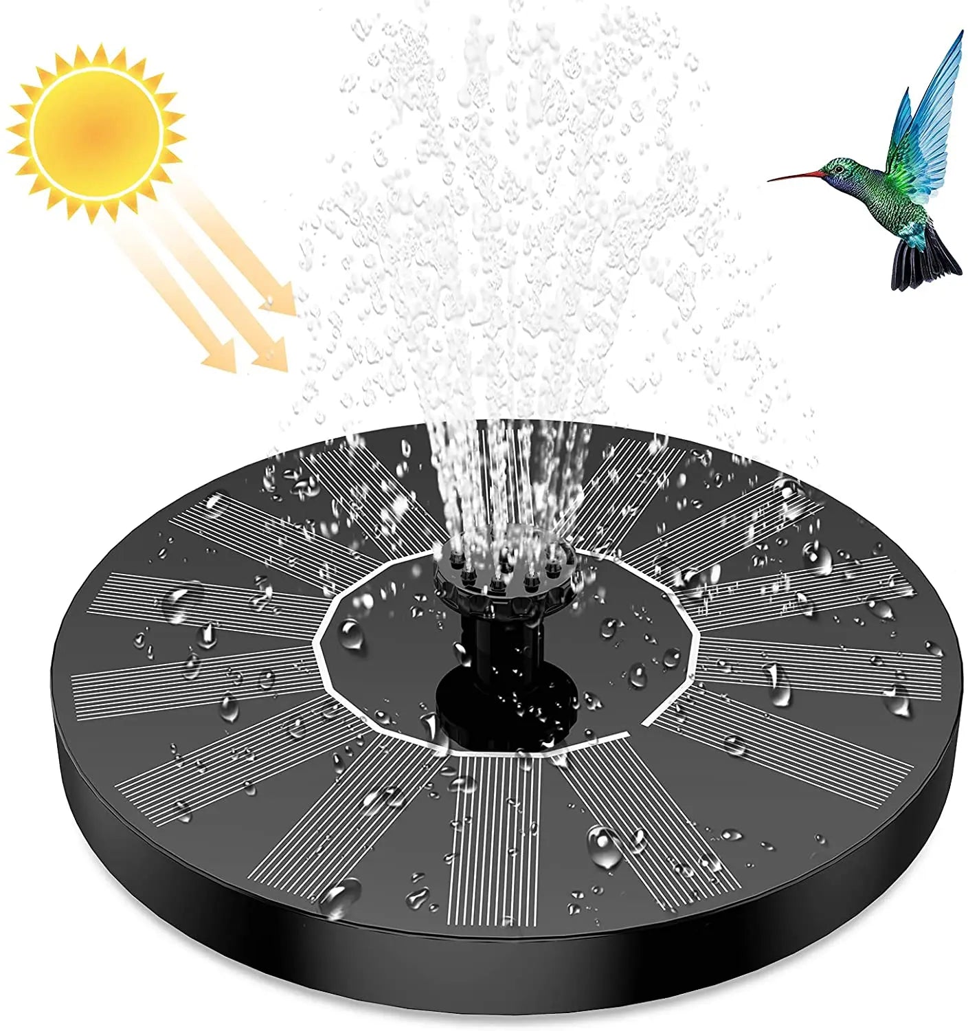 2024 Solar Oasis Garden Fountain