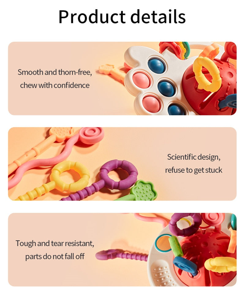 Silicone Pull Toy