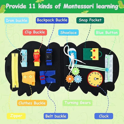 Brilliant Buddies™ Montessori Busy Board