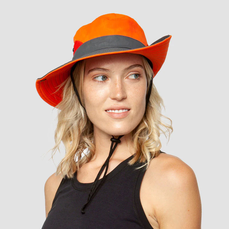 Womens Two-Toned UV Protection Sun Hat